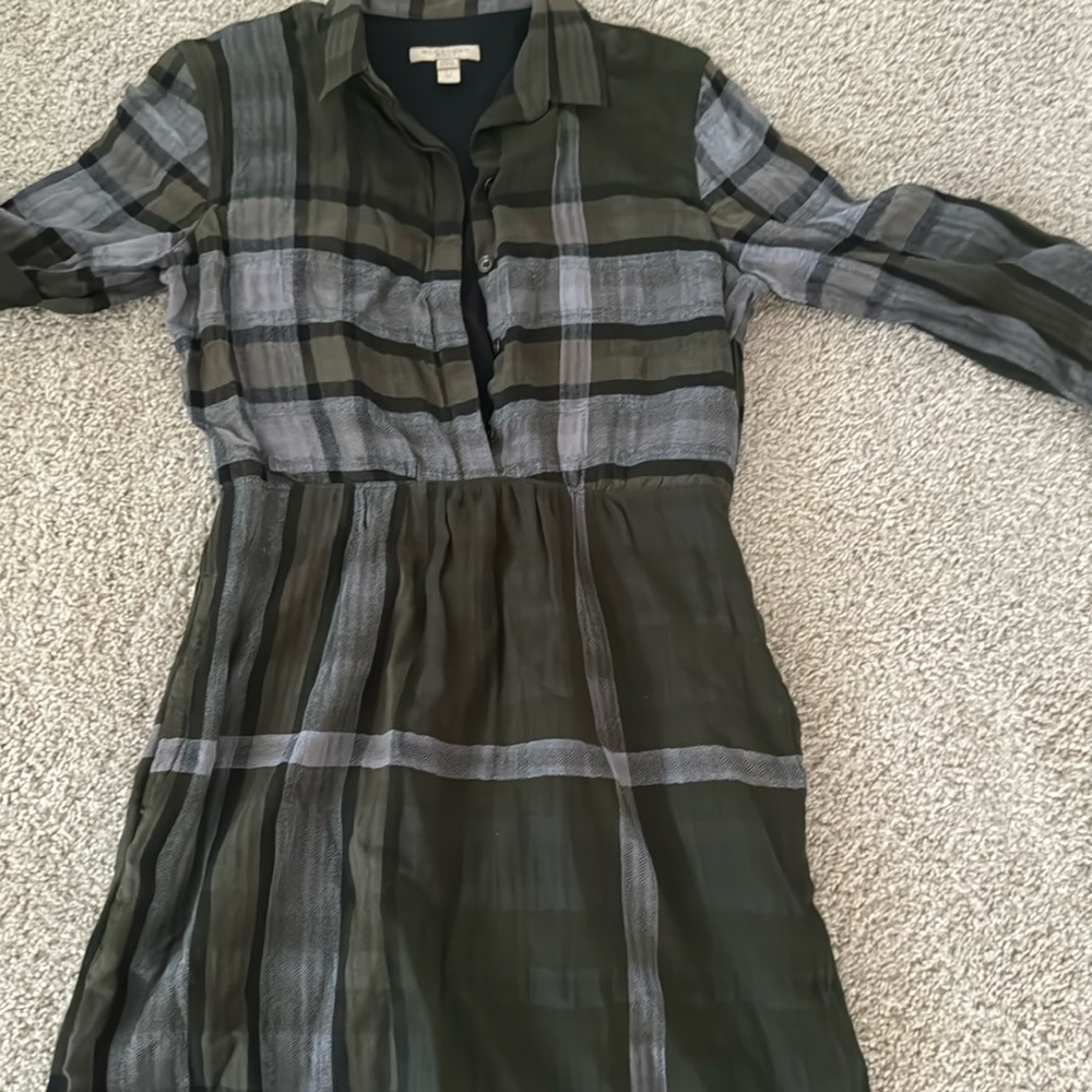 Burberry dress size 2 women